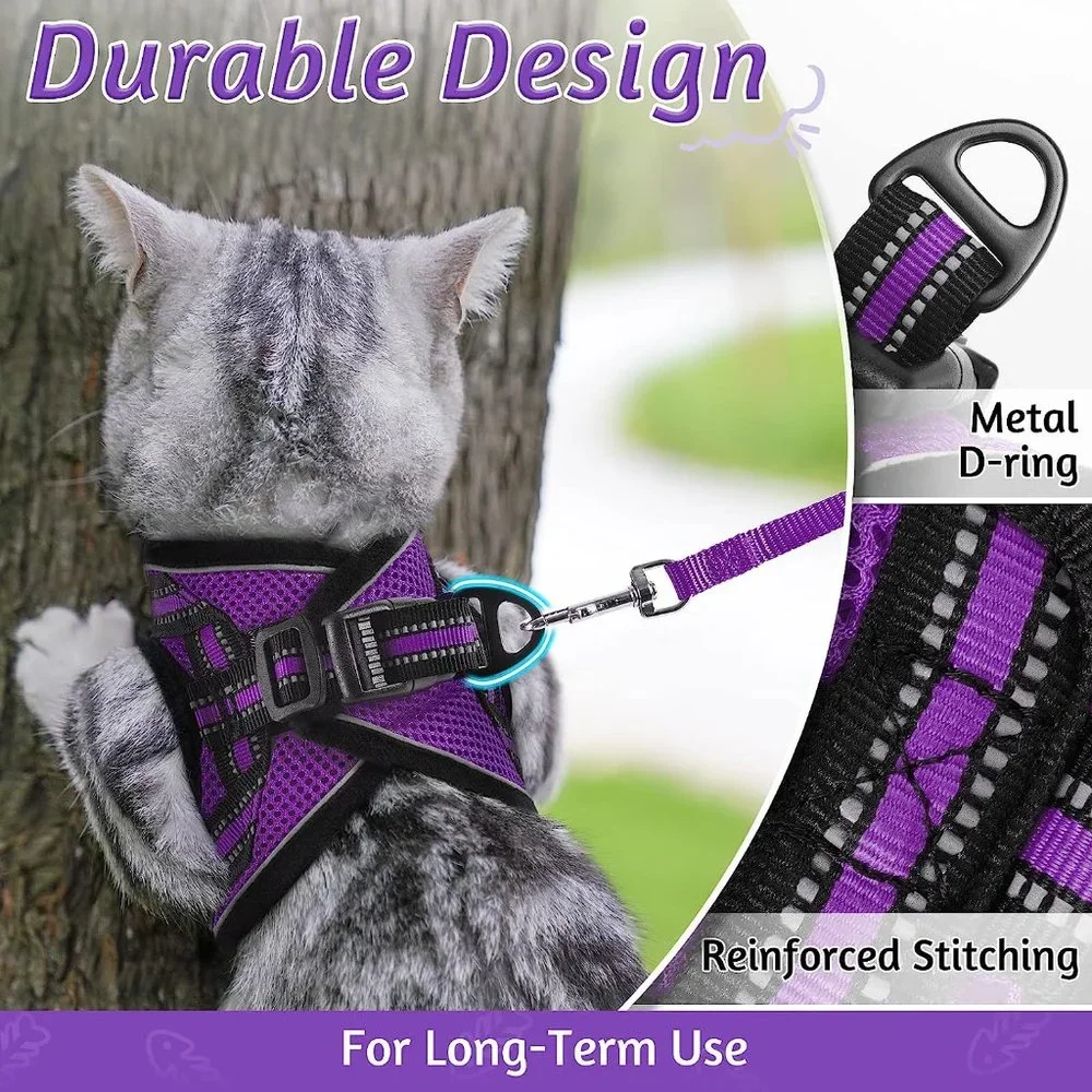 Cat walking harness